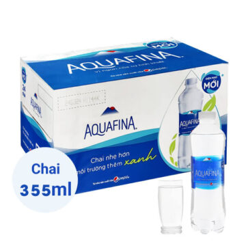 Thùng nước Aquafina 355ml