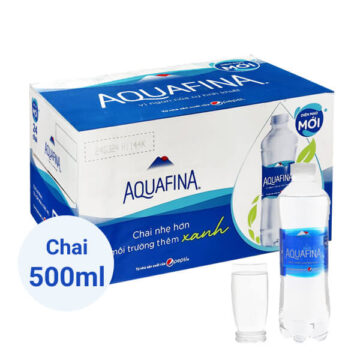 thùng nước Aquafina 500ml