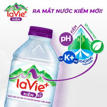 Nước LaVie+ Kiềm 500ml
