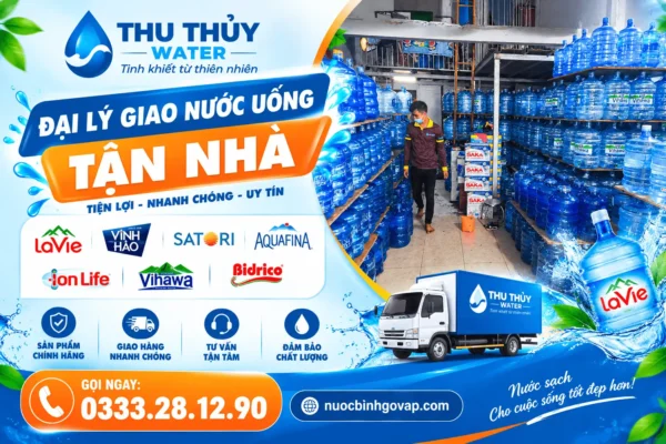 Đại lý giao nước uống tại TPHCM - Thu Thủy Water