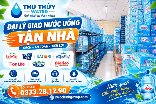 Đại lý giao nước uống tại TPHCM - Thu Thủy Water